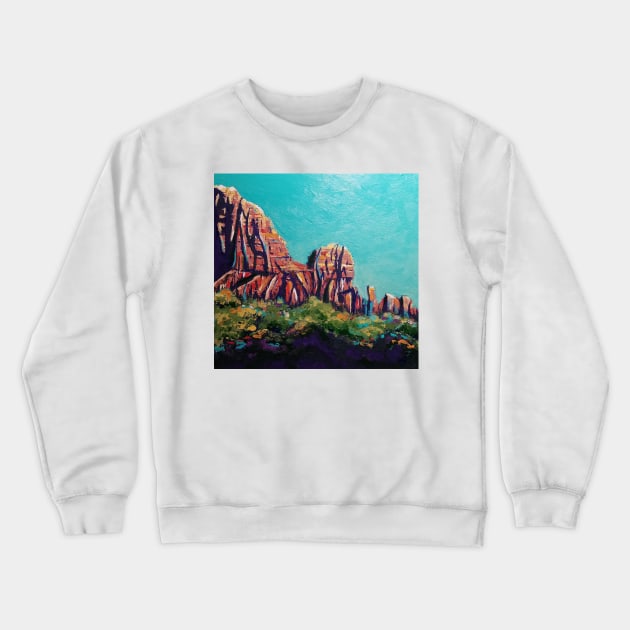 Sedona Majesty Crewneck Sweatshirt by missdebi27